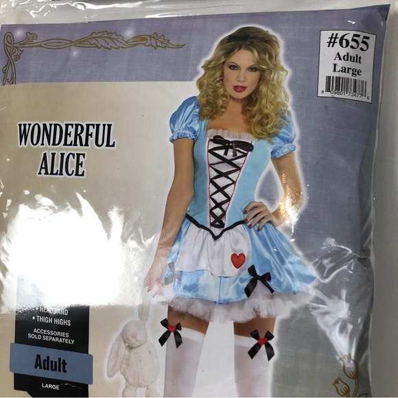 Women’s “Wonderful Alice” Halloween costume - Picture 7 of 8